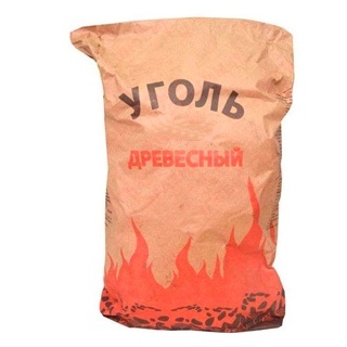 Уголь 3 кг 1 мешок